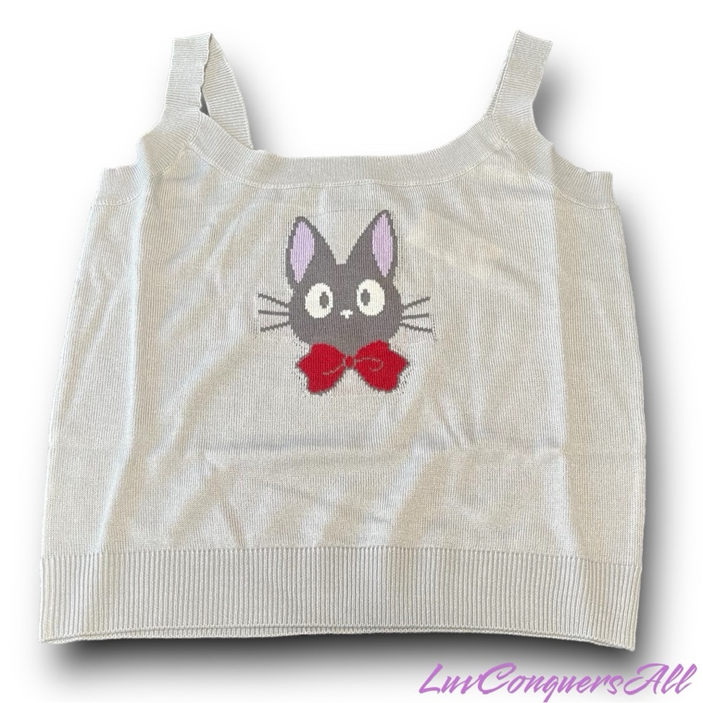 Studio Ghibli Kiki's Delivery Service Jiji Women's Tank Top